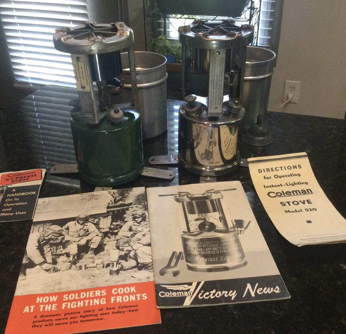 1941 Coleman 520 stoves | Classic Camp Stoves