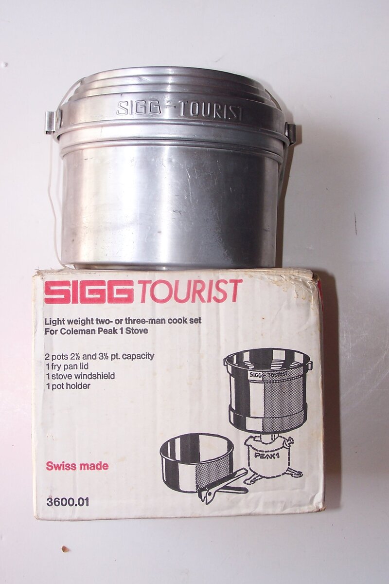Sigg Tourist for Coleman Peak 1 | Classic Camp Stoves