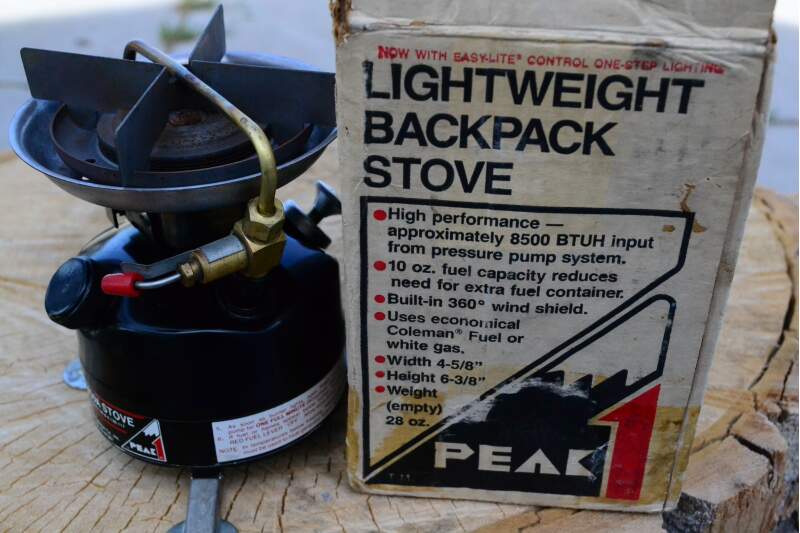 Coleman Peak 1 400A - January 1989 | Classic Camp Stoves