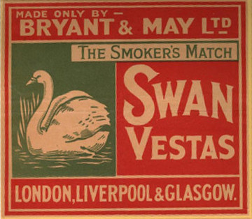 Swan Vestas Matchbox Holder – 1970s | Classic Camp Stoves