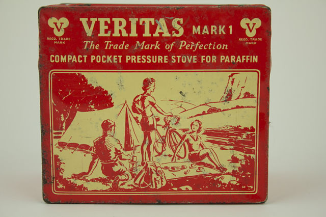 Réchaud Ancien Camping VERITAS Mark - Paraffine - Laiton - Fabriqué En Angleterre