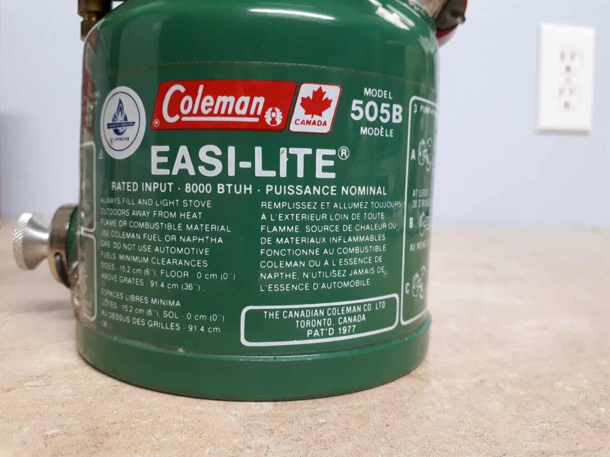 Coleman 505B Easy Light Stove | Classic Camp Stoves
