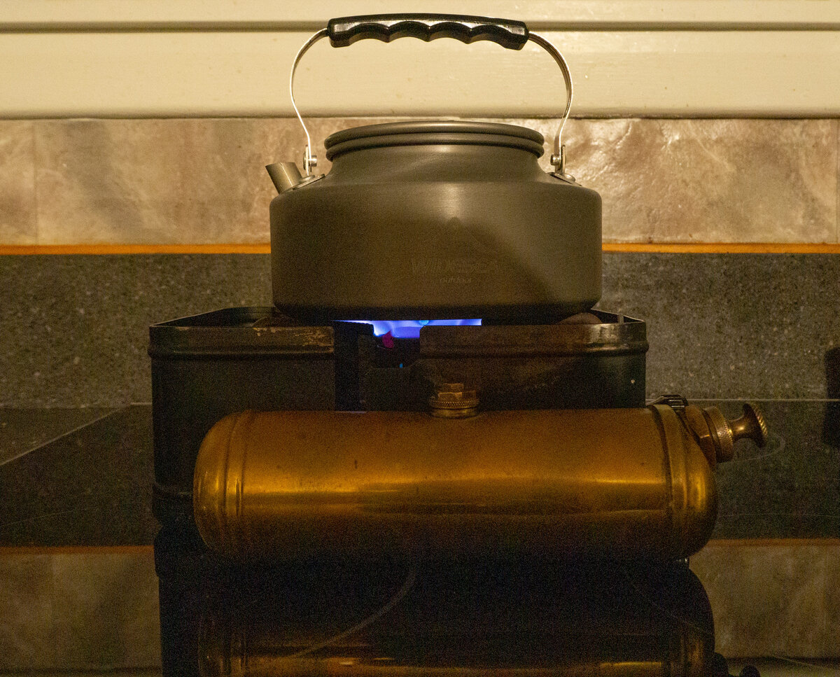 Réchaud De Camping En Laiton ENDERS 9060 - Burner Brass Stove - Occasion