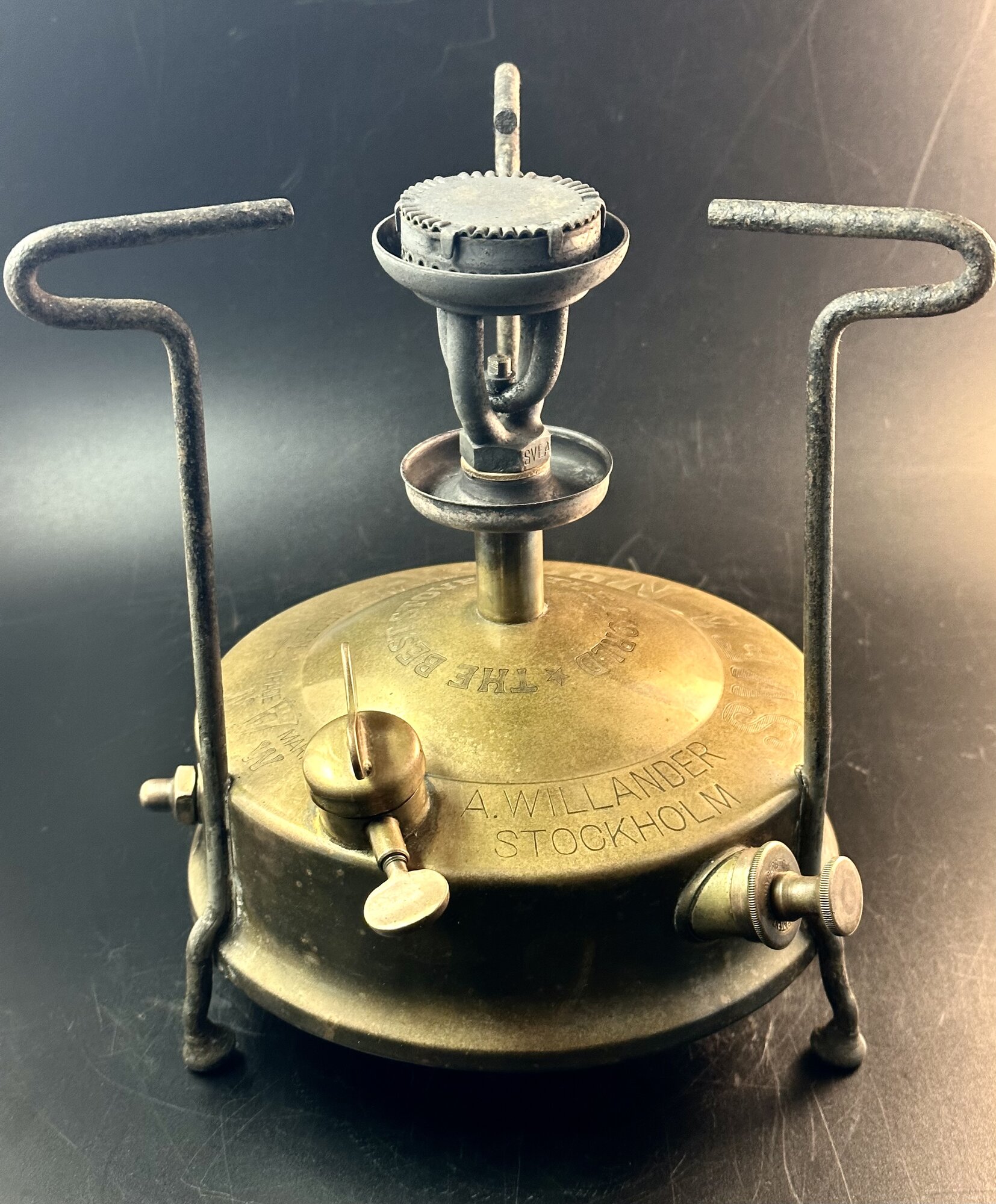 A. Willander Svea No 1 - 1905/7 - Burner Patent 22701 | Classic