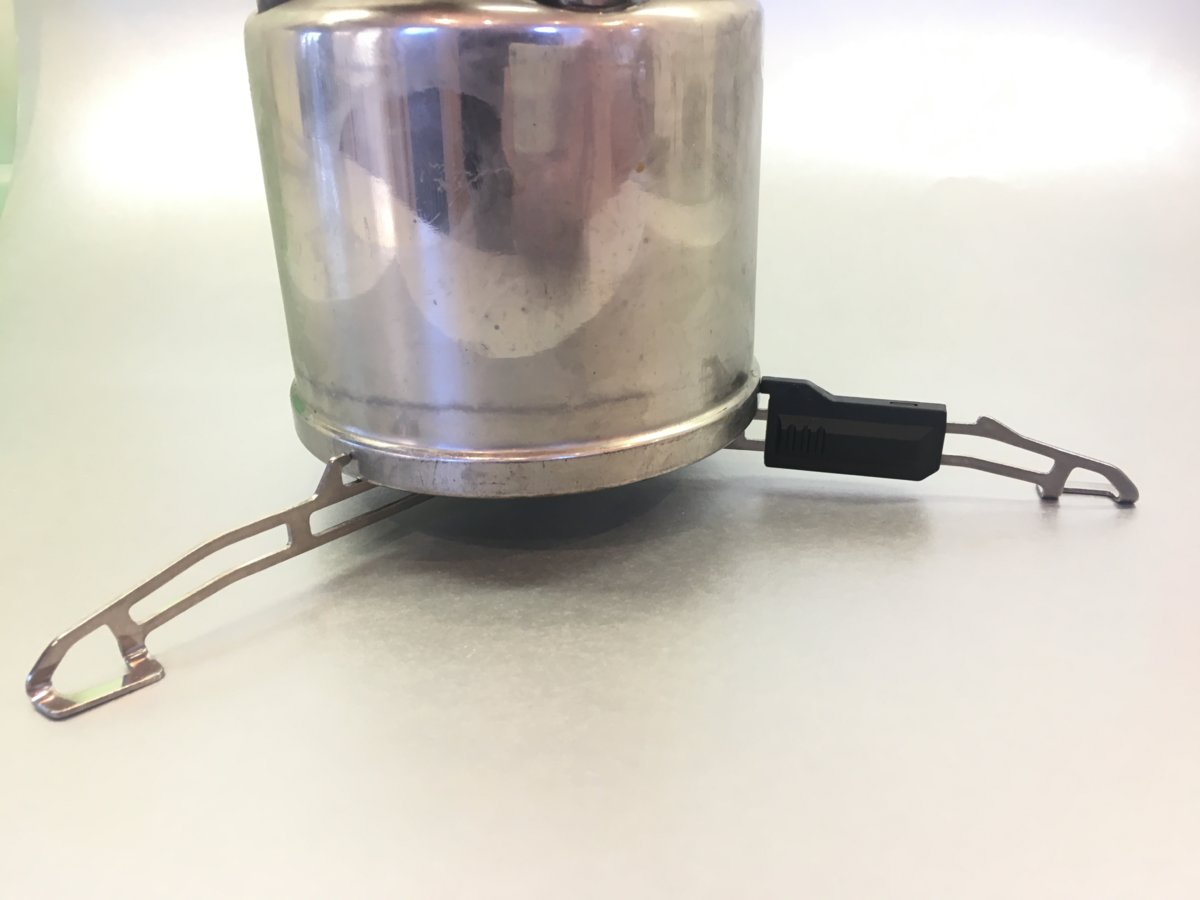 Canister stand for canistermounted ‘gassie’ stove Classic Camp Stoves