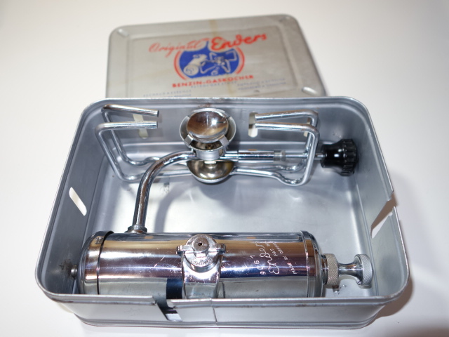 Réchaud à Essence Enders 9060 Complet - Vintage Allemagne - Avec Notice