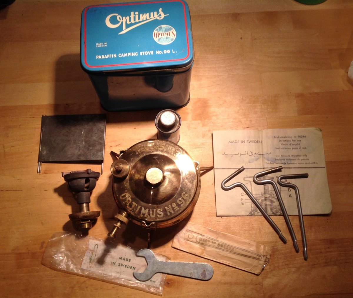 Optimus 96 late, version 5 | Classic Camp Stoves