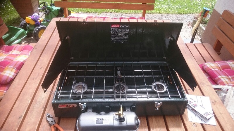 1997 Coleman 428-700 Powerhouse 3-burner stove | Classic