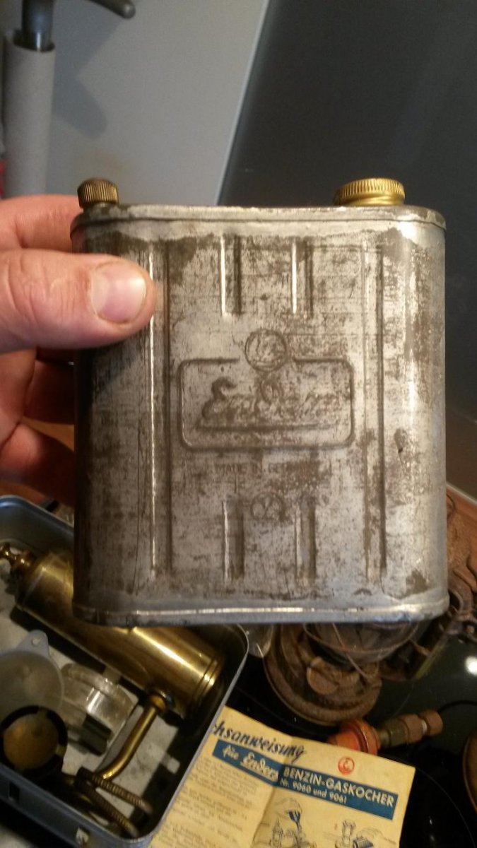 バーベキュー・調理用品 Enders Benzin-Gaskocher 9060 4 legger ENDERS 9060 4 legger | Classic Camp Stoves