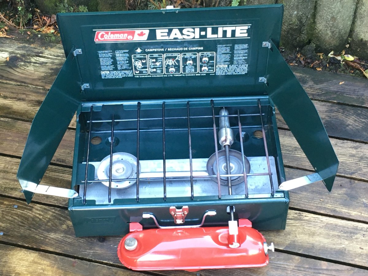 Canadian Coleman 431 Easi-Lite stove 1988 date | Classic Camp Stoves