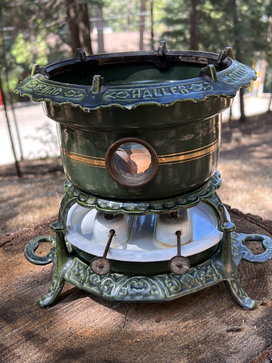Georg Haller - 2 Wick stove, from East Germany (DRG) | Classic Camp Stoves