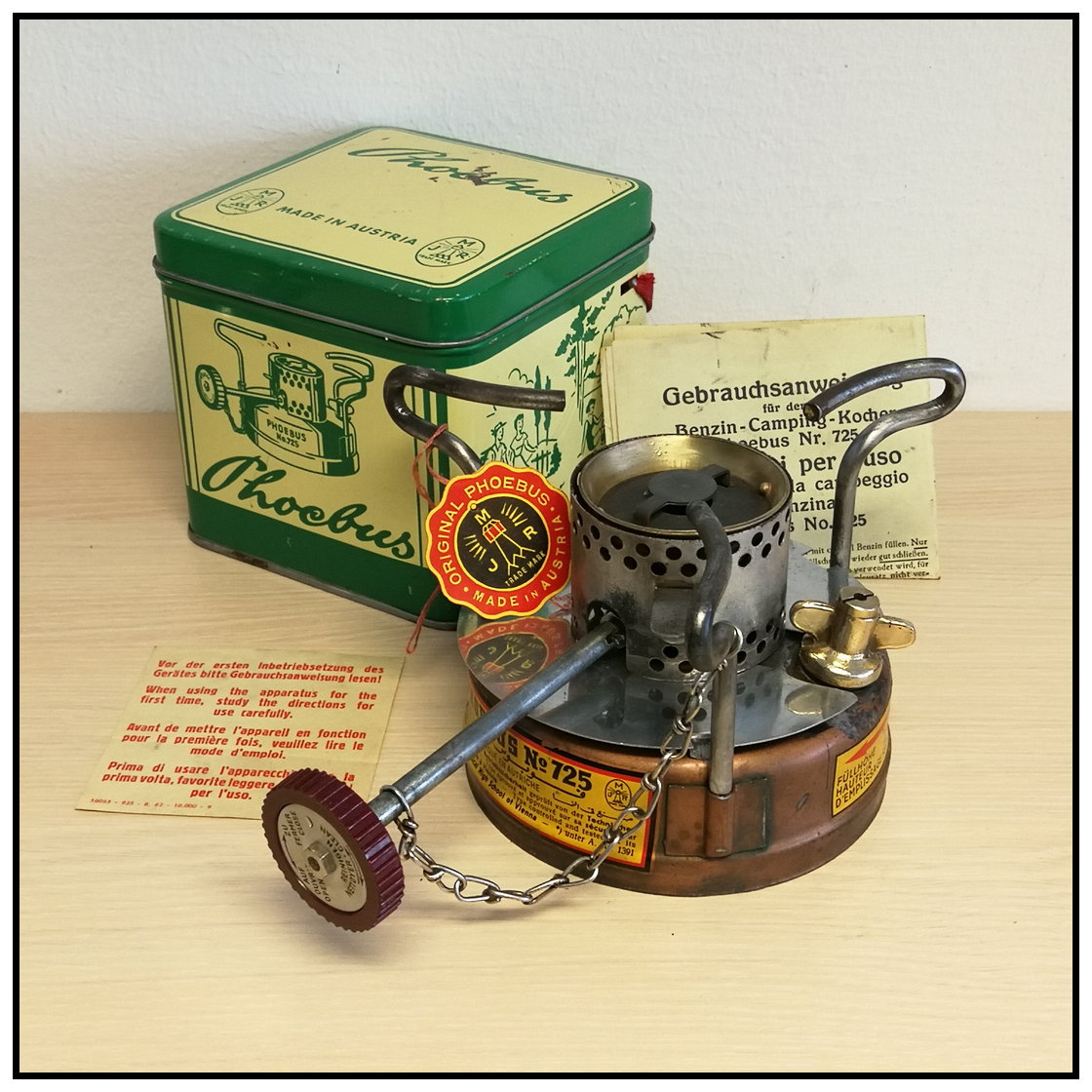 Another Phoebus 725 in Austria | Classic Camp Stoves