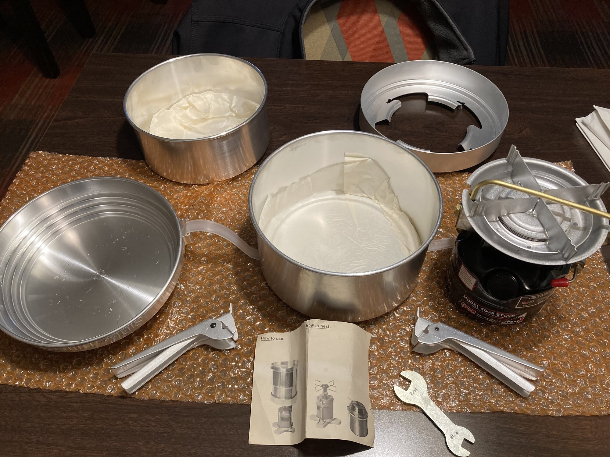 1986 Coleman 400a Sigg Tourist set - New | Classic Camp Stoves