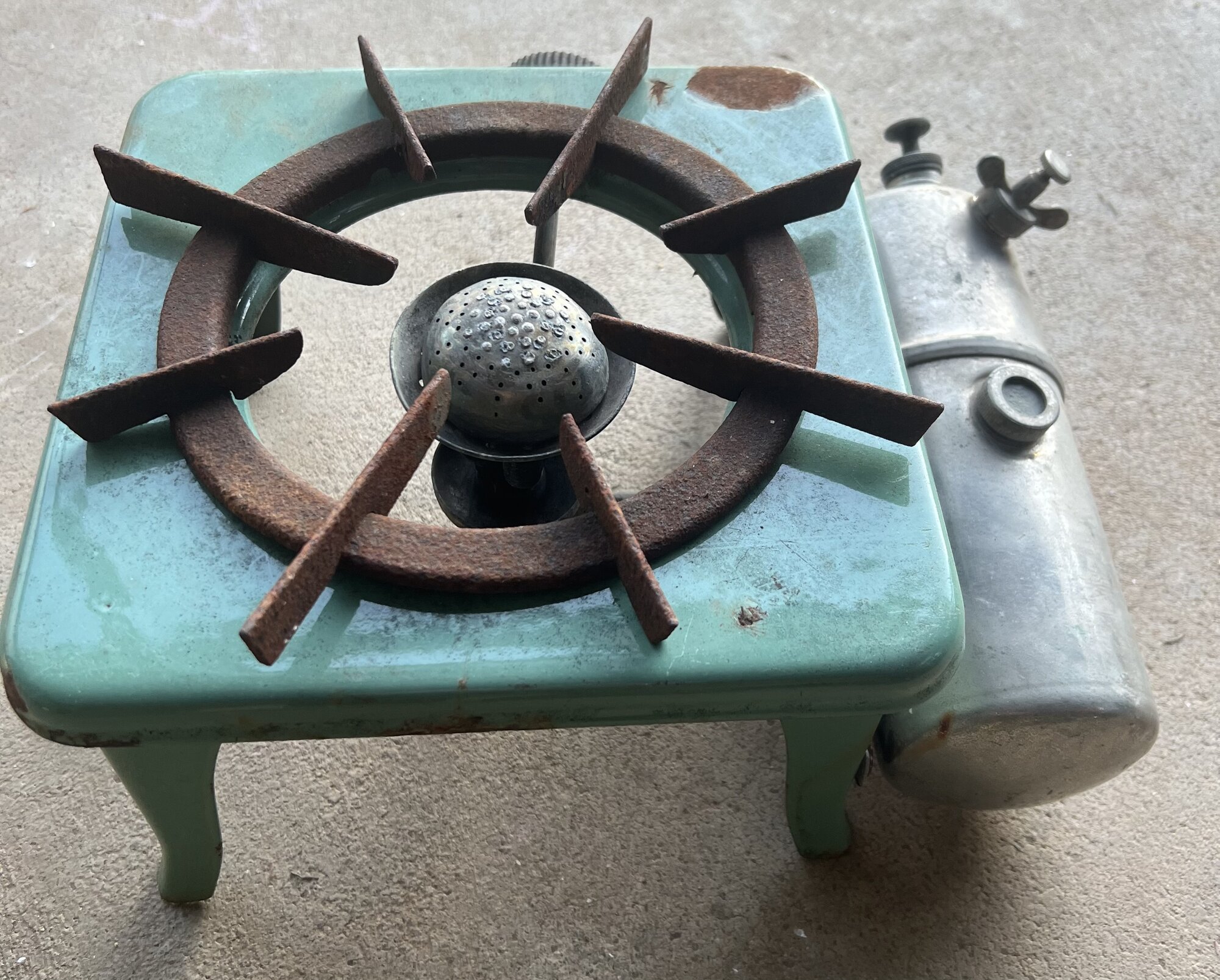 Aladdin single burner range | Classic Camp Stoves