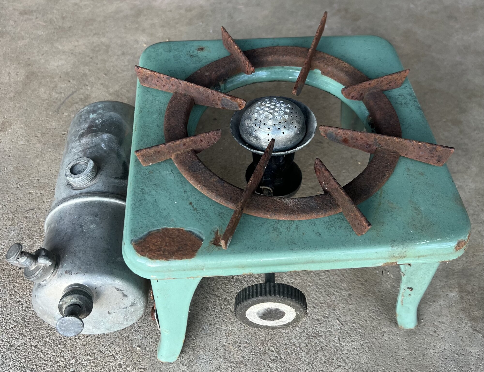 Aladdin single burner range | Classic Camp Stoves