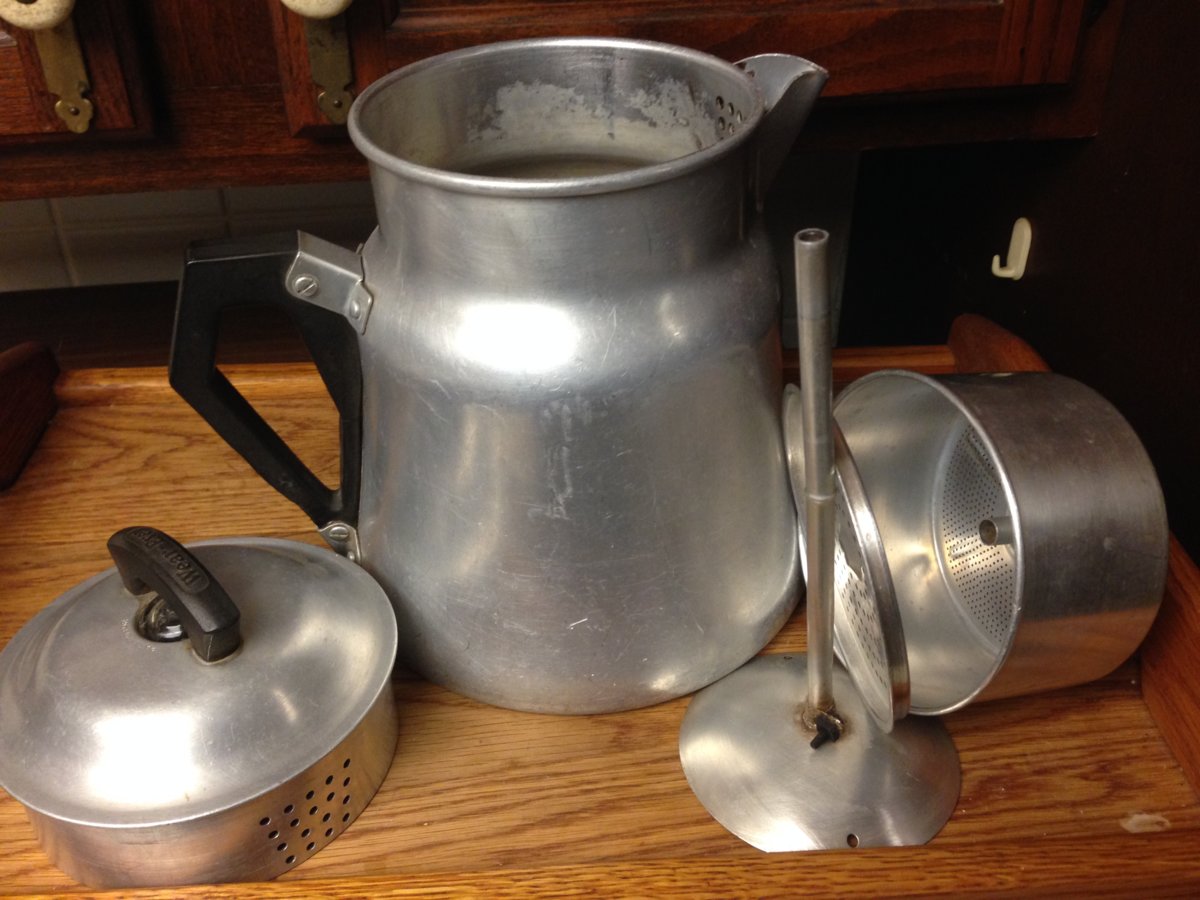 Early WEAREVER coffee pots Classic Camp Stoves