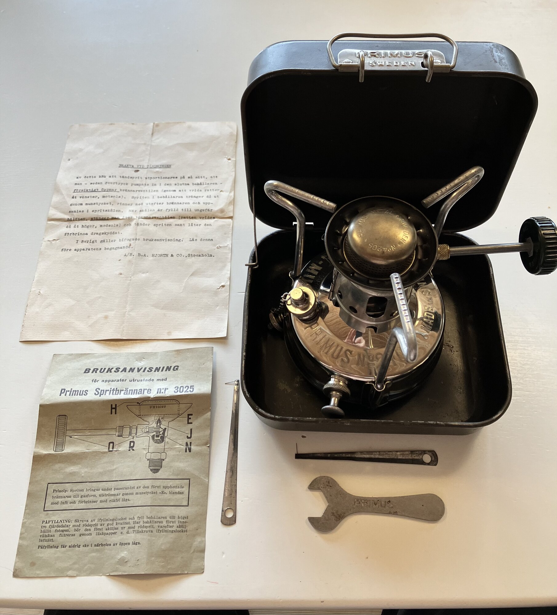 Primus 340 (from 1943) | Classic Camp Stoves