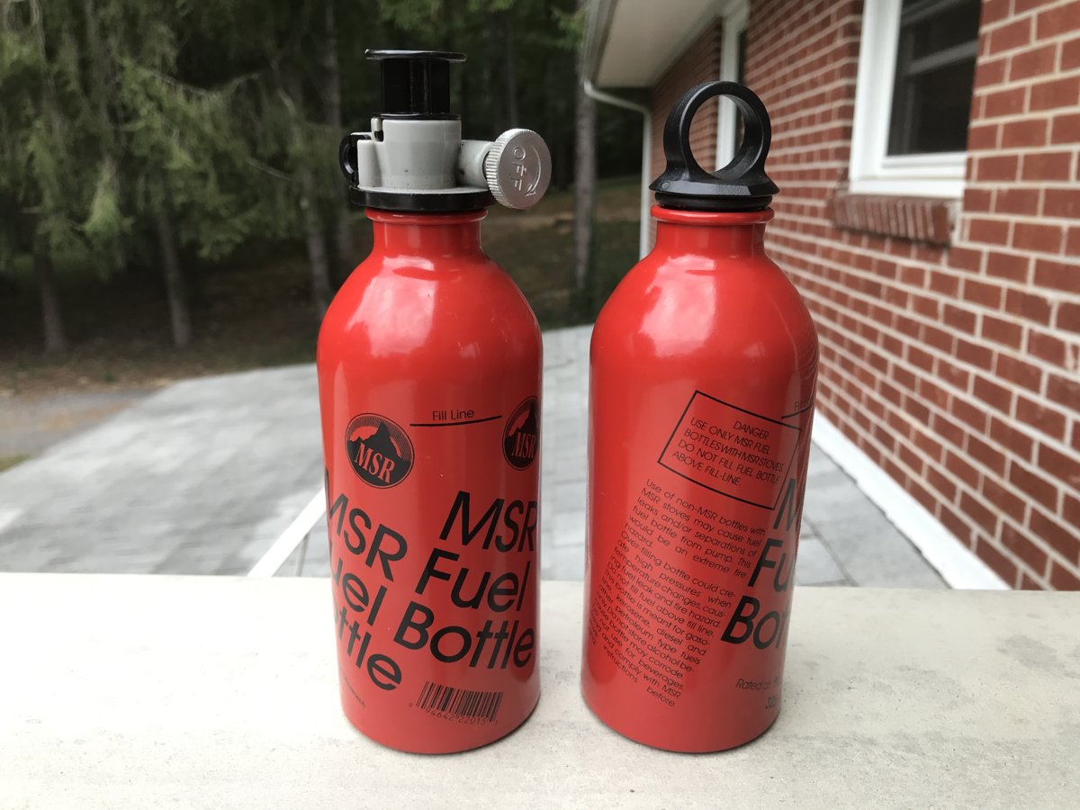 (美品)MSR Fuel Bottle 22oz ２本まとめ売りSET MSR Fuel Bottles - Eastside Sports