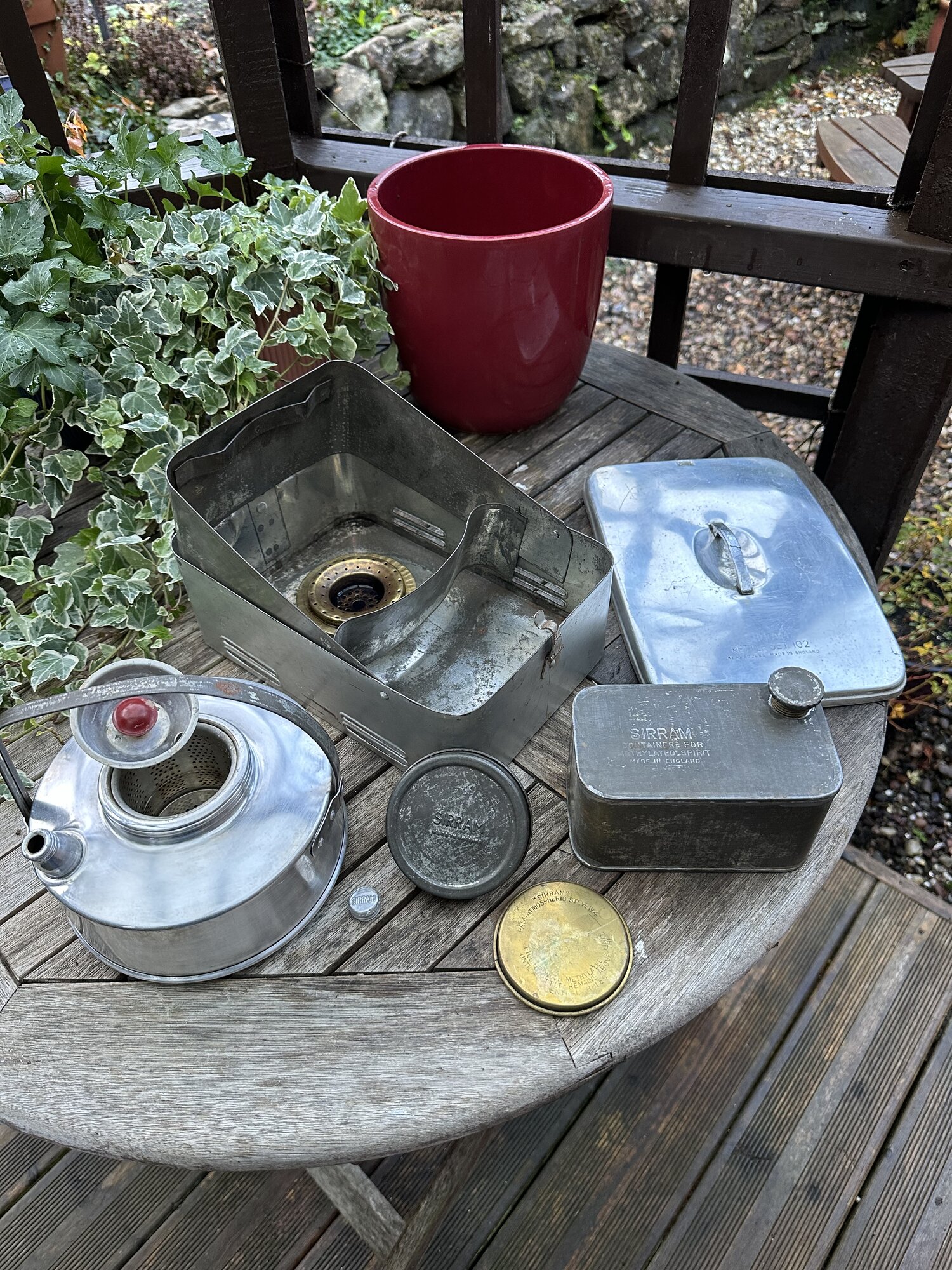 England SIRRAM PICNIC KETTLE イギリス 食器 England SIRRAM PICNIC