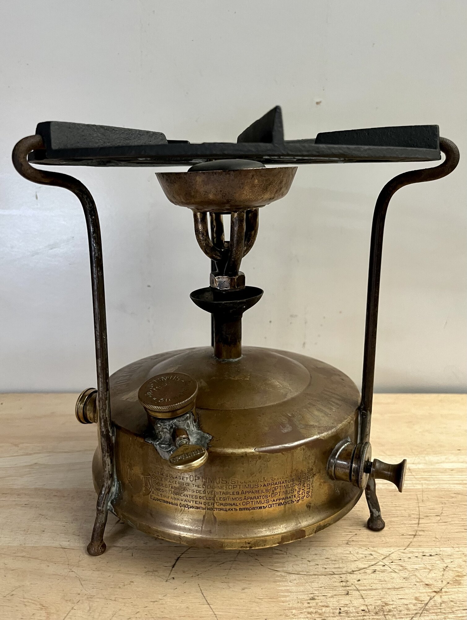 Optimus No 5 Stove Made In Sweden　GW値下 Optimus No. 5 (pre 1919) | Classic Camp Stoves