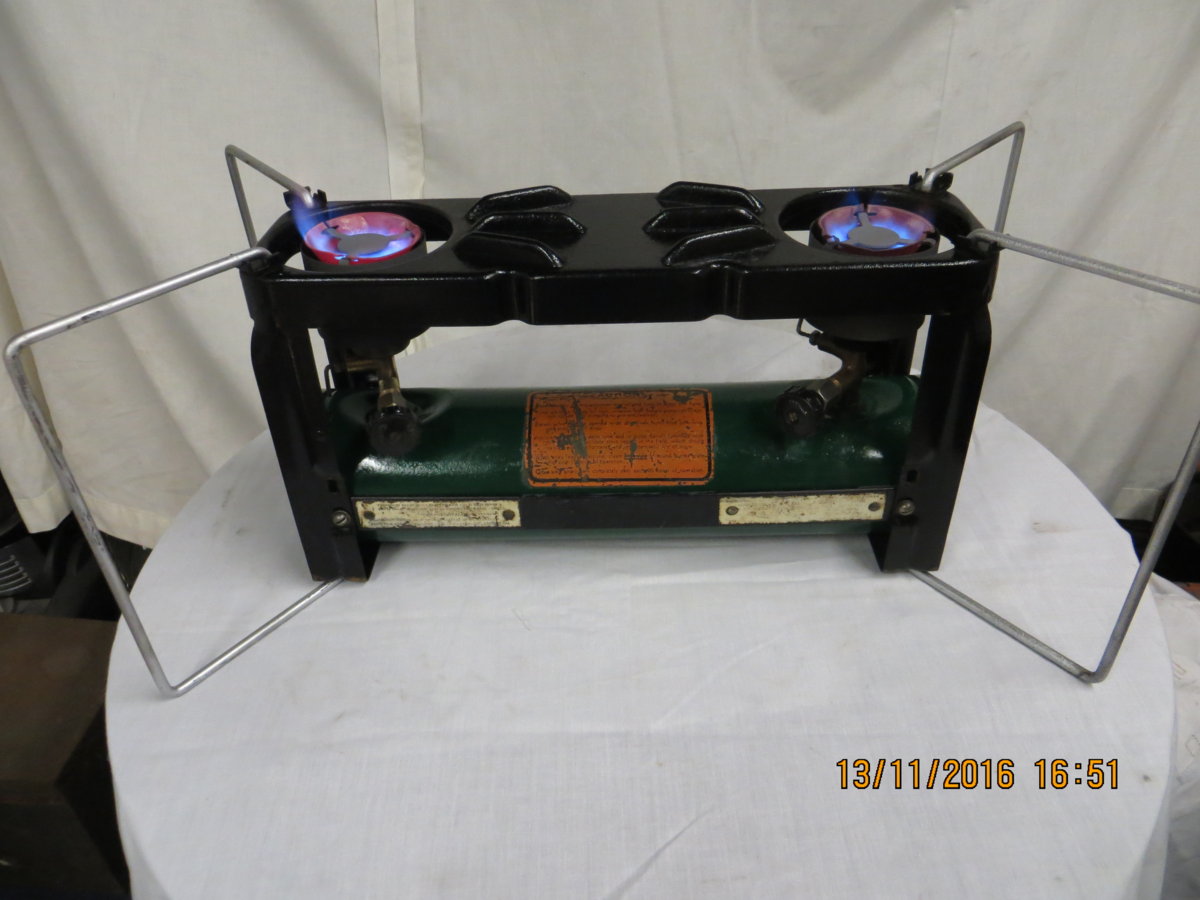 Coleman 523 GIツーバーナーストーブ USA MD Coleman 523 GI