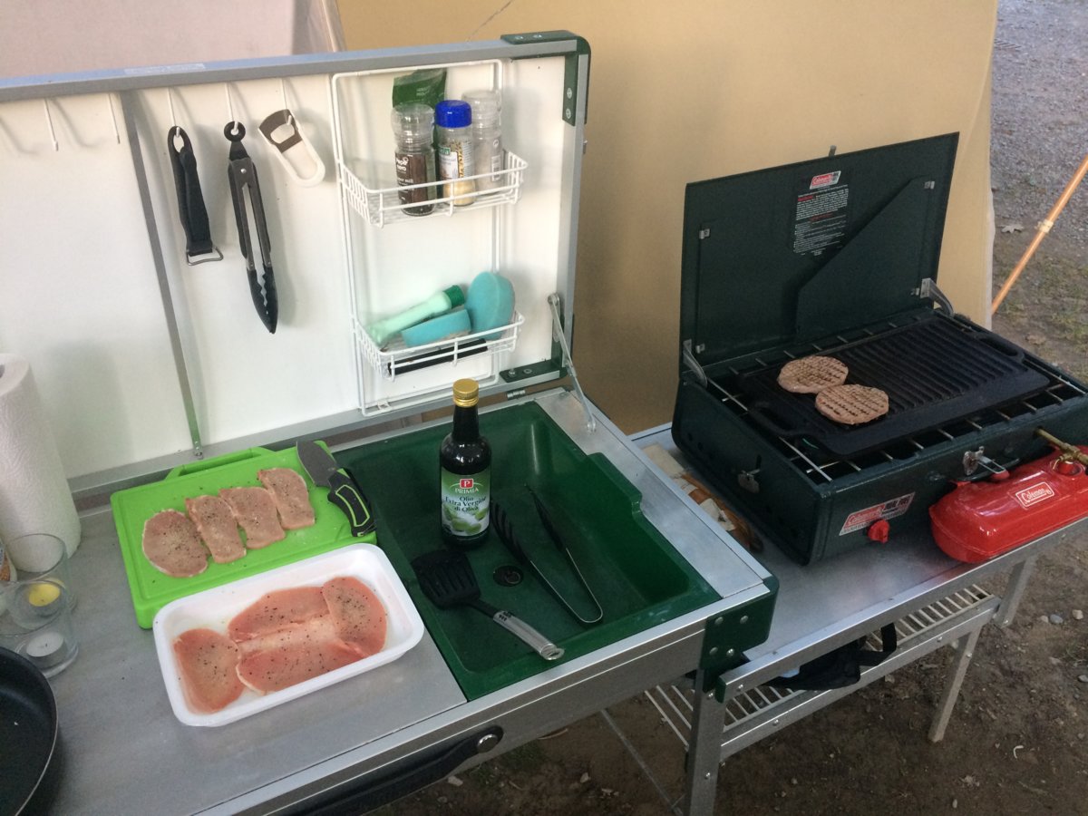 Coleman 414 dual Fuel Electronic Ignition Powerhouse Classic Camp Stoves