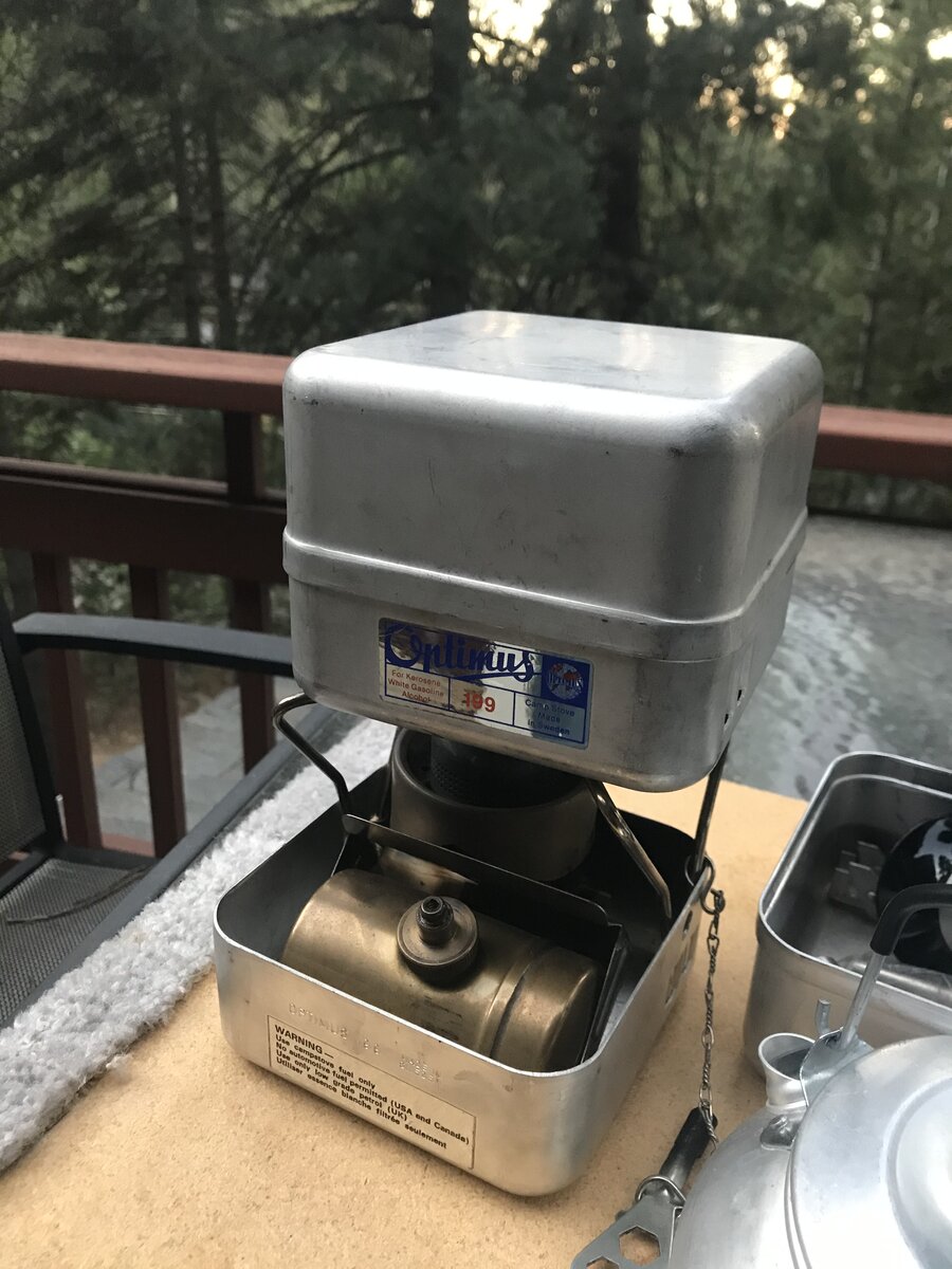 Optimus 199 on kero! | Classic Camp Stoves
