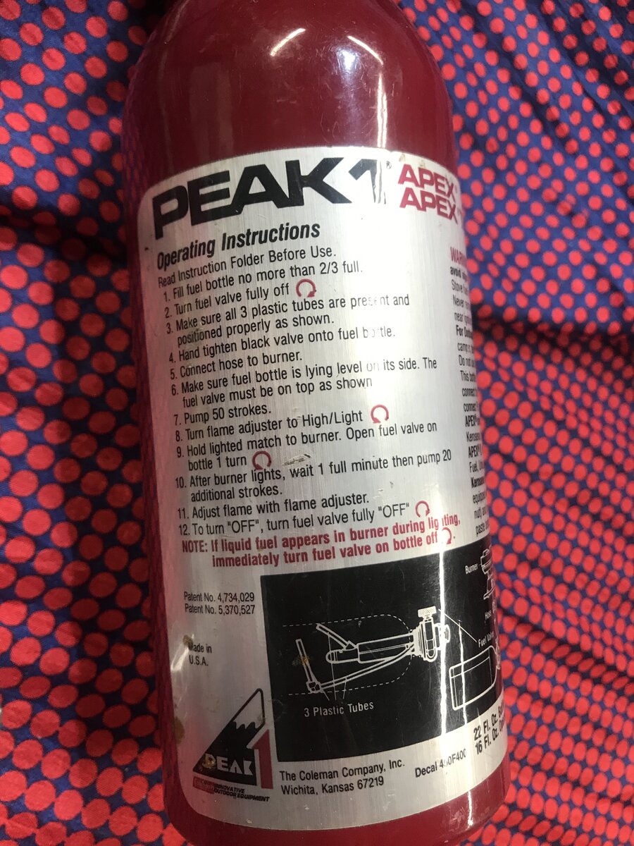 Peak 1 Apex II 445 | Classic Camp Stoves