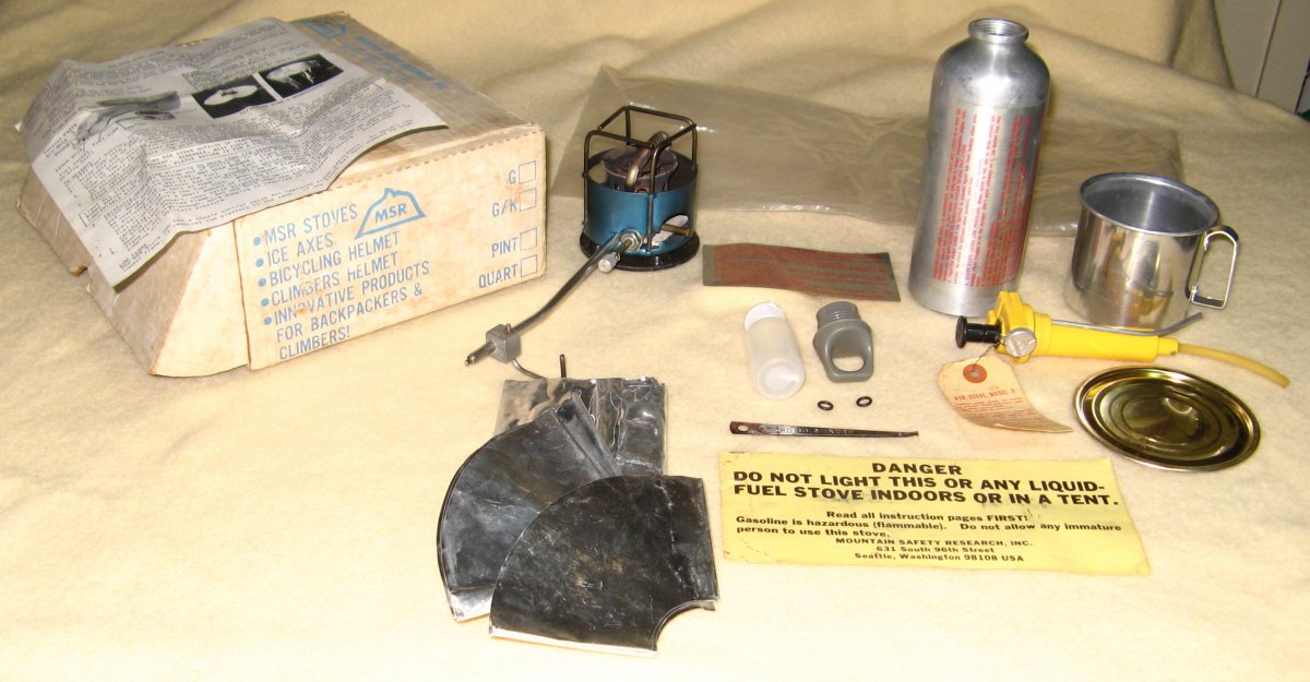 MSR Dual Fuel Stove Classic Camp Stoves