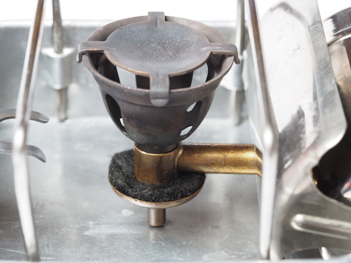 Optimus 8, aluminum case (early) | Classic Camp Stoves
