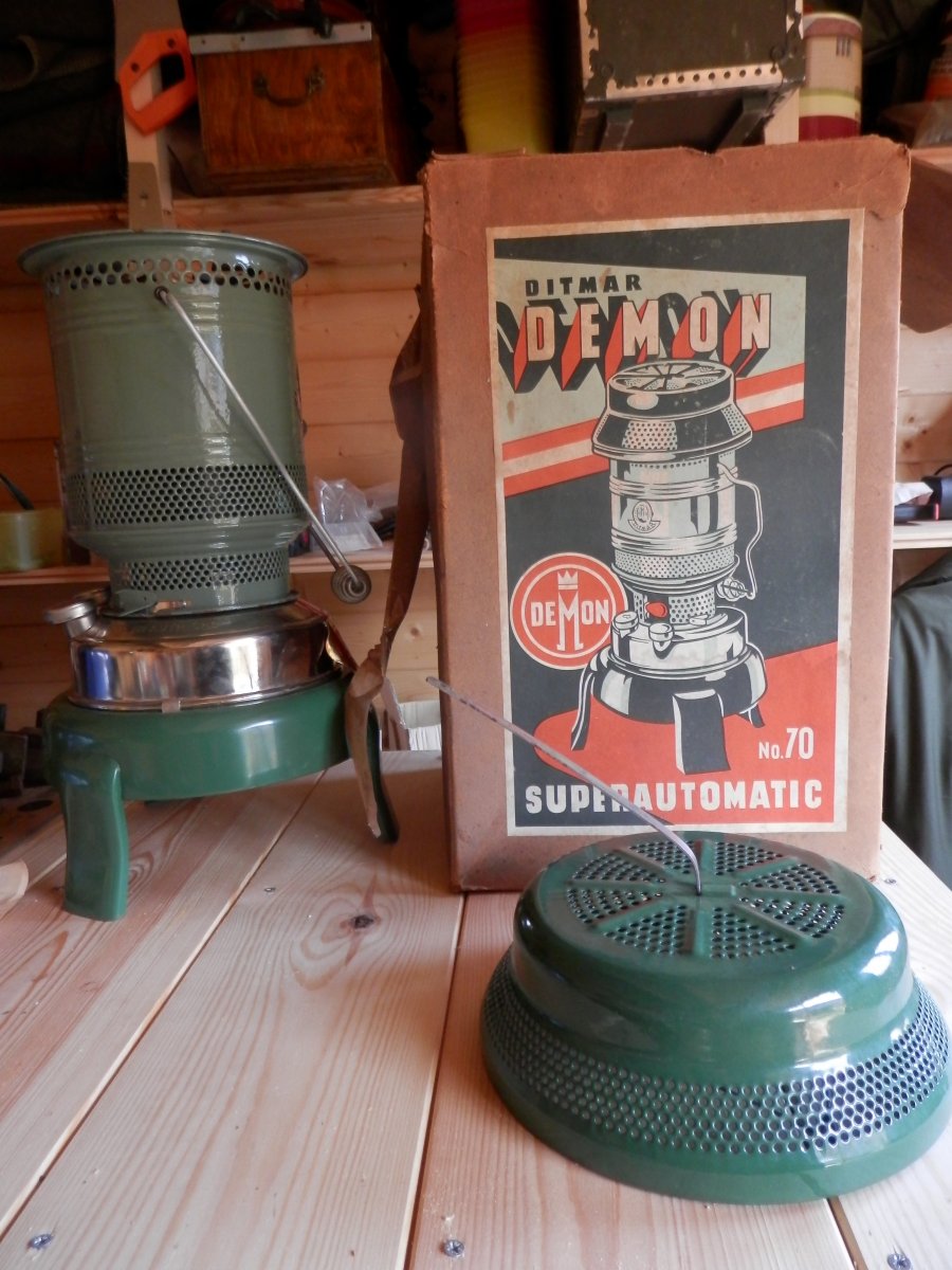 Ditmar Demon 70 paraffin stove/heater | Page 2 | Classic Camp Stoves