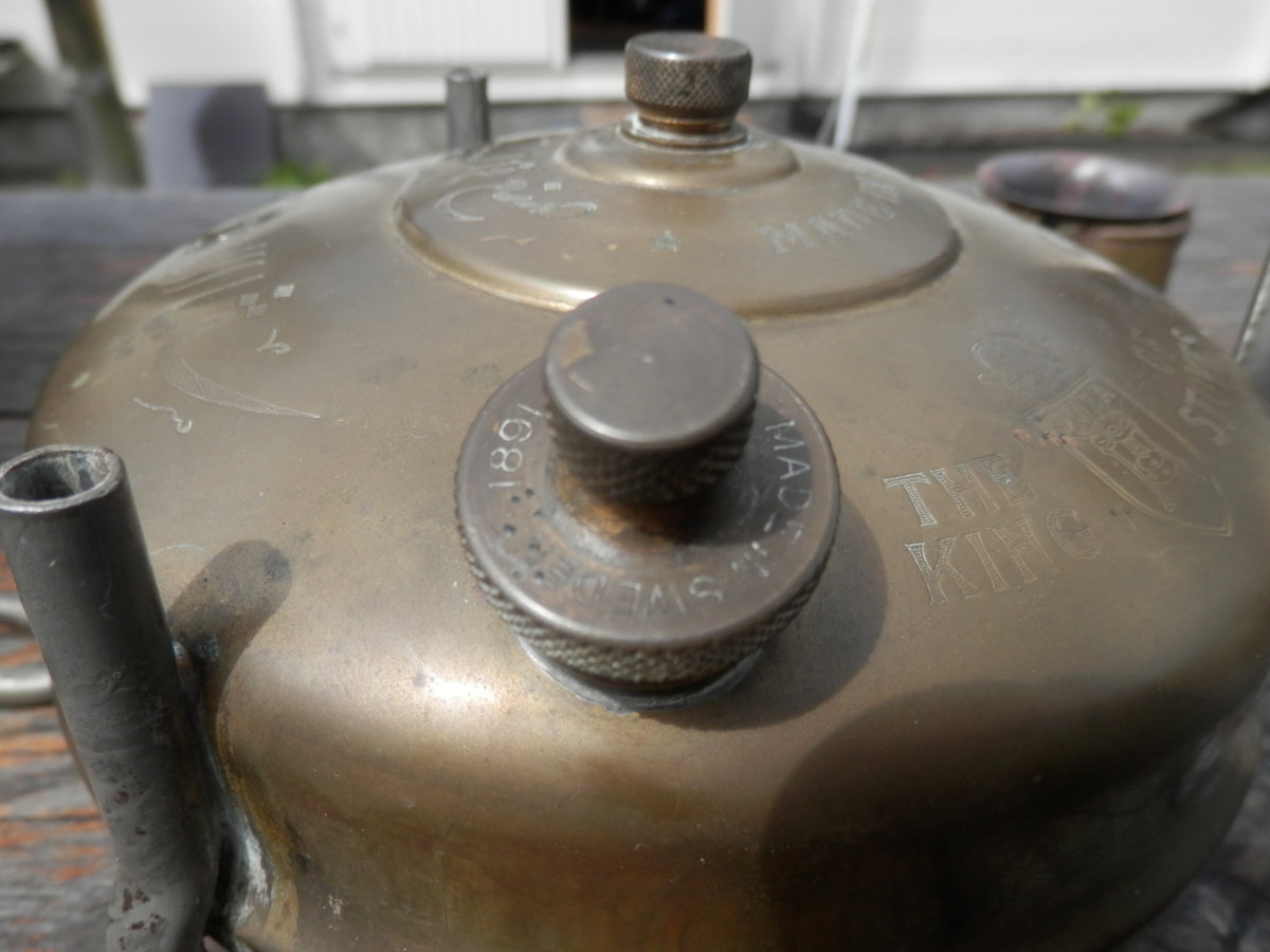 Réchaud De Camping Vintage Svea 106 'King Of Stoves' - Laiton - Occasion