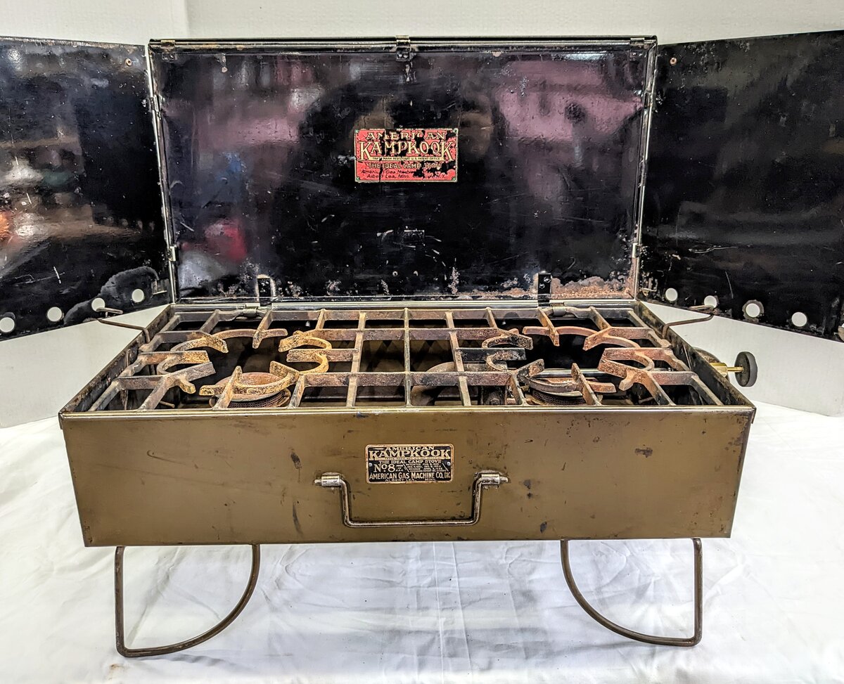Kamp Kook ツーバーナーコンロAGM社アメリカ製60s Kamp-kook No.8 | Classic Camp Stoves