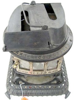 アイロンストーブ Cleveland Foundry Co. 1895 Antique