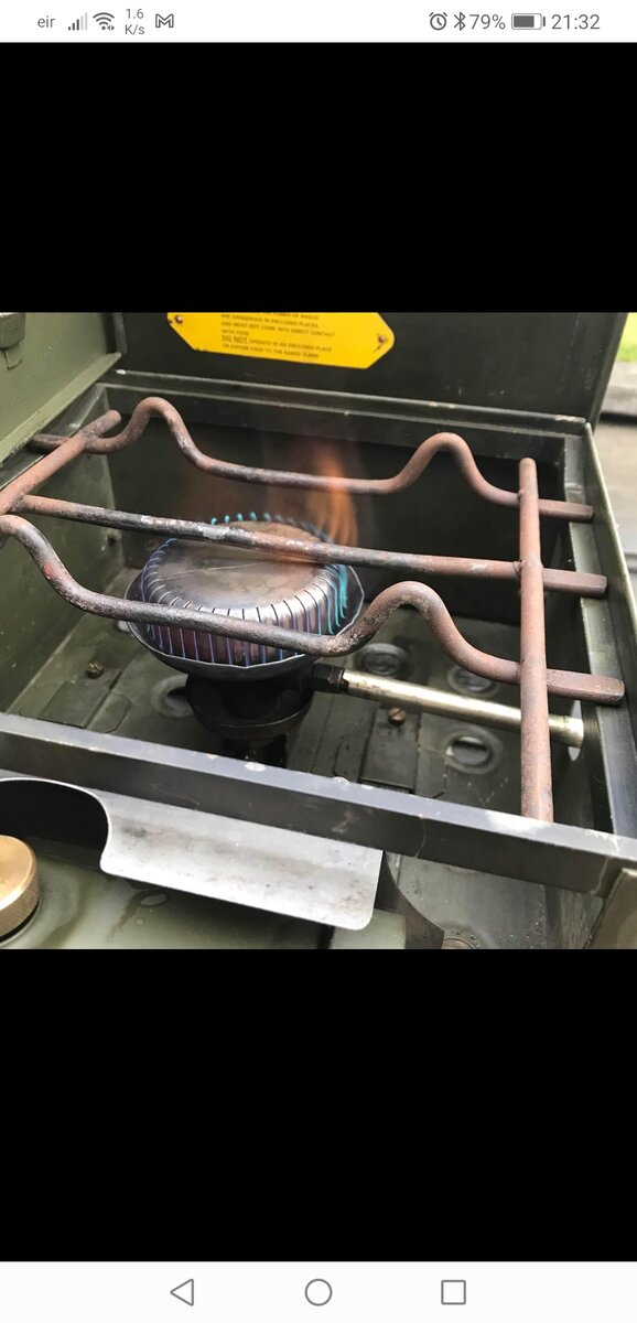 British Army No 2 MK 2 modified 1993 | Classic Camp Stoves