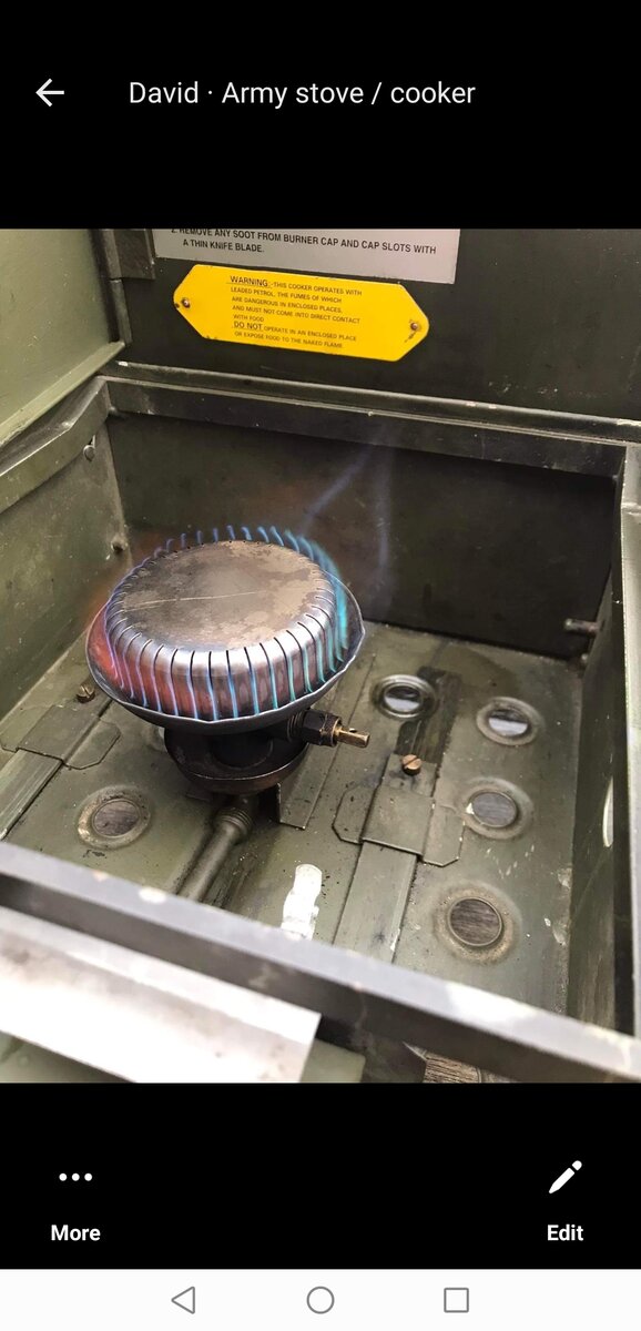 British Army No 2 MK 2 modified 1993 | Classic Camp Stoves