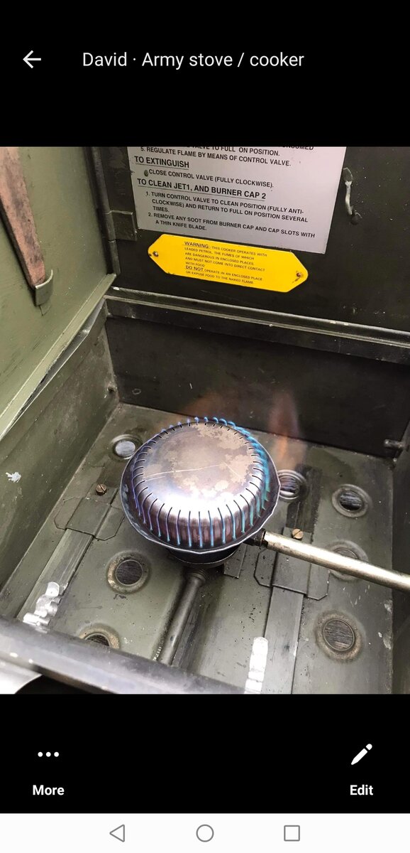 British Army No 2 MK 2 modified 1993 | Classic Camp Stoves