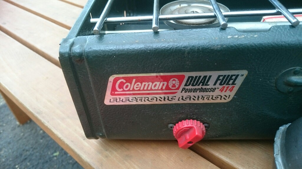 Coleman 414 dual Fuel Electronic Ignition Powerhouse Classic Camp Stoves
