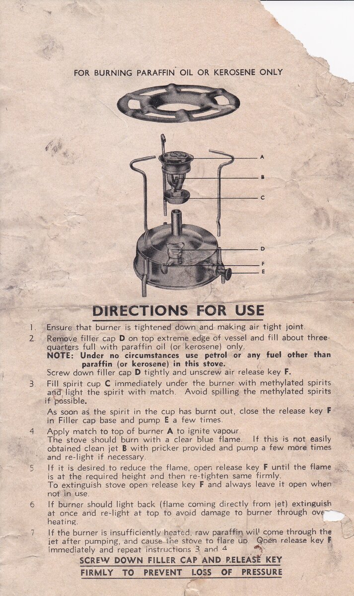 Two Tiger 2 Pint Stove Classic Camp Stoves