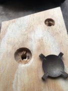couple of holes to "Dish" the spreader.JPG