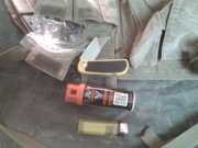 hiking-survival suppl. pep. spray, knife & ligter.jpg